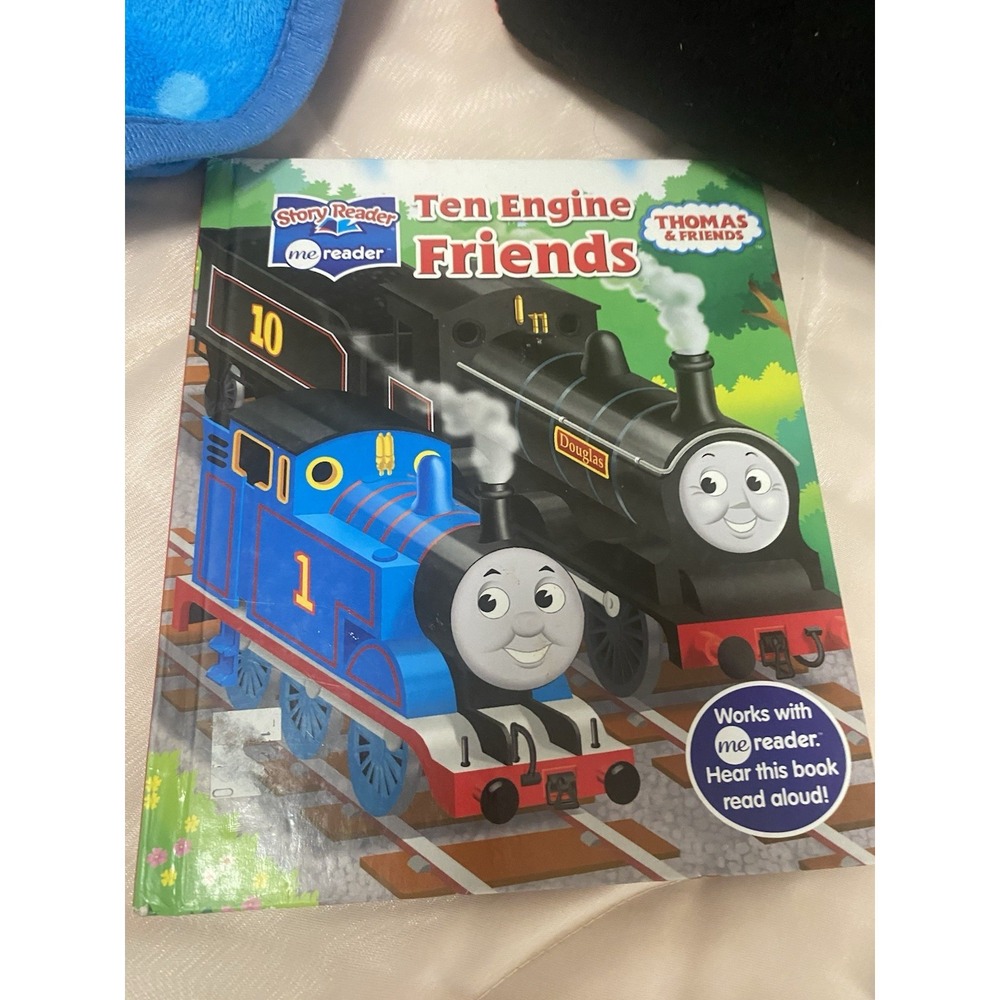 Lot Of 6 Thomas The train, A Plushie, Three Books, DVD And Blanket - Picture 5 of 6